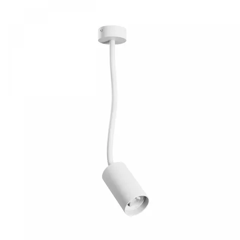 Variosa Flexi GU10 BAZA 230V IP20 55x100x410mm BiaŁy OkrĄgŁa