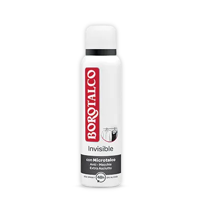 Borotalco Invisible - dezodorant w sprayu (150 ml)