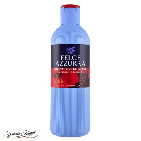 Felce Azzurra Ibisco e Pepe Rosa - płyn do kąpieli (650 ml)