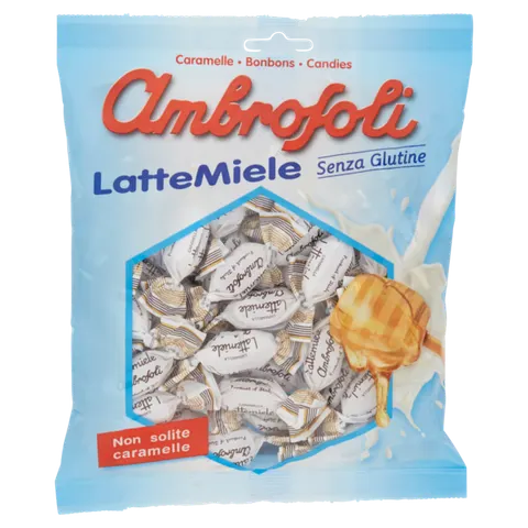Ambrosoli Latte Miele - Cukierki mleczne z miodem (135g)