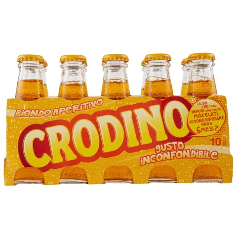 Crodino aperitif bezalkoholowy (10 x 100 ml)