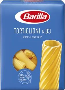 Barilla Tortiglioni nr 83 - makaron rurki (500g)