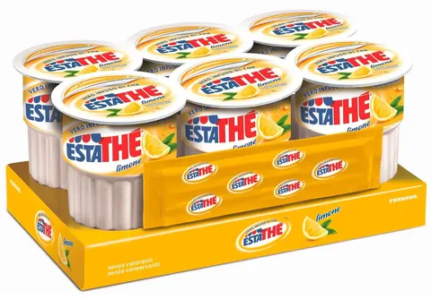 Estathe Limone - Cytrynowy napój herbaciany - karton (6x200 ml)