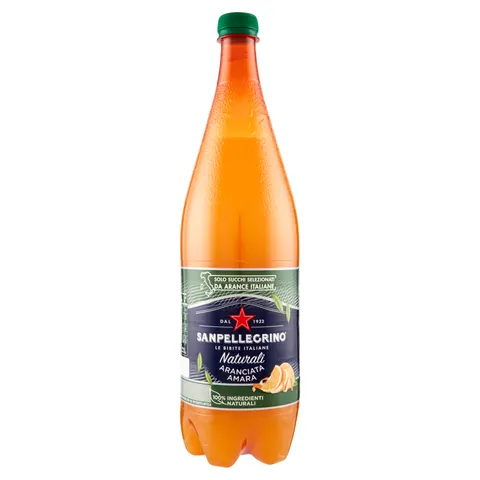 San Pellegrino Aranciata amara - Gazowany napój z gorzkich pomarańczy (1,2 L)