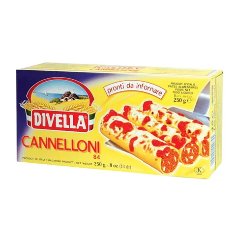 Divella Cannelloni nr 84 - Makaron grube rurki (250g)