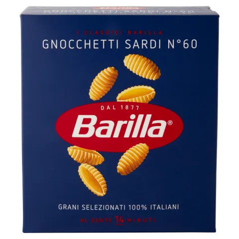Barilla Gnocchetti Sardi n.60 - Makaron muszelki (500 g)