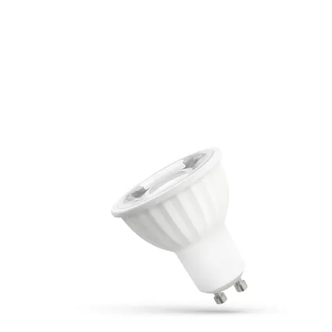 LED GU10 230V 6W SMD 45st CW z Soczewką Spectrum
