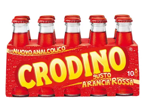 Crodino Arancia Rossa - aperitif bezalkoholowy (10x100 ml)