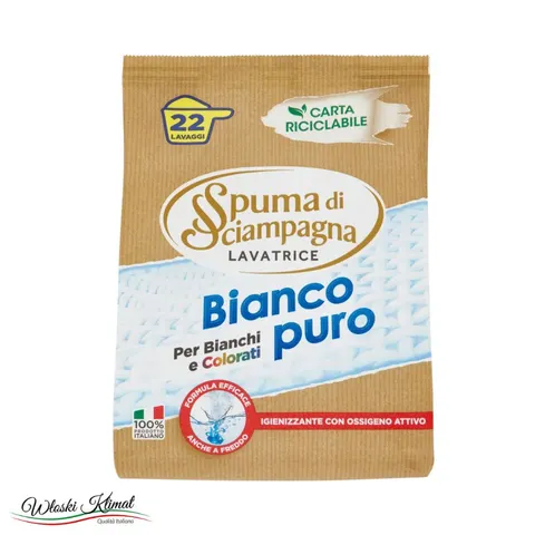 Spuma di Sciampagna Bianco Puro - proszek do prania (22 p - 990 g)