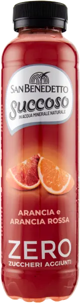San Benedetto Succoso Arancia e Arancia Rossa - sok z gorzką pomarańczą (400 ml)