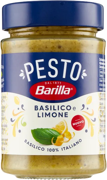 Barilla Pesto Basilico Limone - pesto bazyliowe z cytryną (190 g)