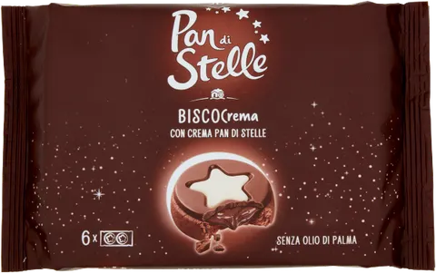 Pan di Stelle Biscocrema - ciasteczka z płynnym środkiem (168 g)