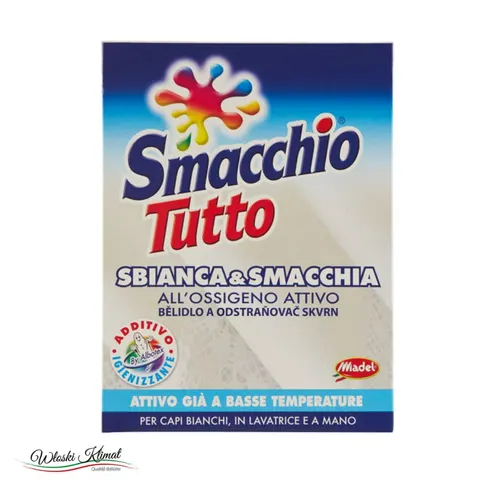 Smacchio Tutto - Odplamiacz Wybielacz w proszku (1 kg)