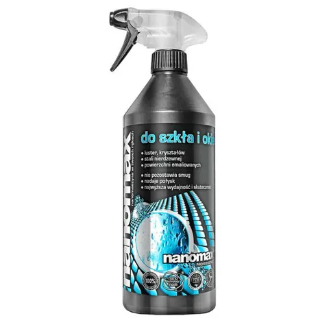 Płyn do szyb i szkła NANOMAX, 1l