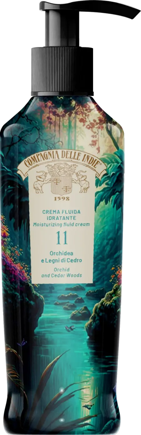 COMPAGNIA DELLE INDIE ORCHIDEA LEGNI CEDRO 11 - krem do ciała Orchidea i Drzewo Cedrowe (250 ml)