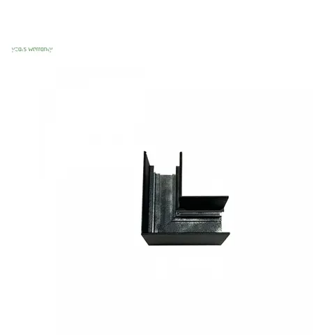 System Shift - ŁĄcznik SLIM ,L, Poziomy Czarny
