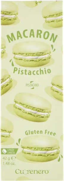 Cuoronero - Makaroniki pistacjowe (42 g)