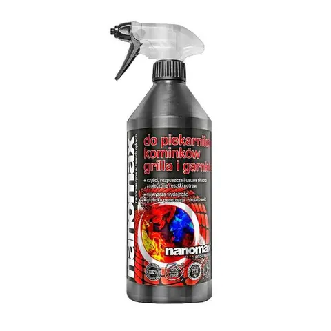 Środek do grilli, kominków i piekarników NANOMAX, 500 ml