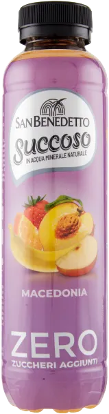 San Benedetto Succoso Zero Macedonia - sok owocowy bez cukru (400 ml)