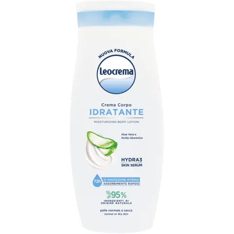 Leocrema Idratante - balsam do ciała aloes i kwas hialuronowy (250ml)