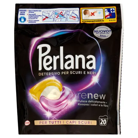 Perlana Neri - Kaspułki do ciemnego prania (20 szt.)