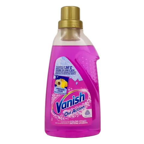 Vanish Oxi Action - odplamiacz w żelu do tkanin kolorowych (750 ml)