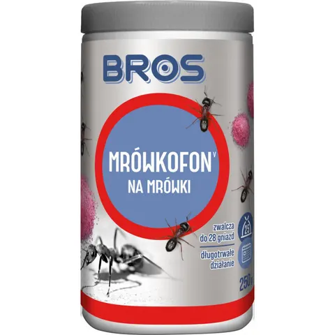 BROS Proszek, trutka na mrówki MRÓWKOFON, 250 gr