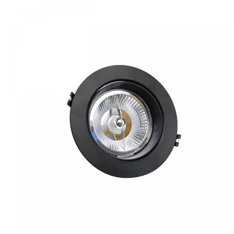MDD MAXI PC UNO Round Ar111 GU10 X 1 IP20 Fi165x41mm Czarny
