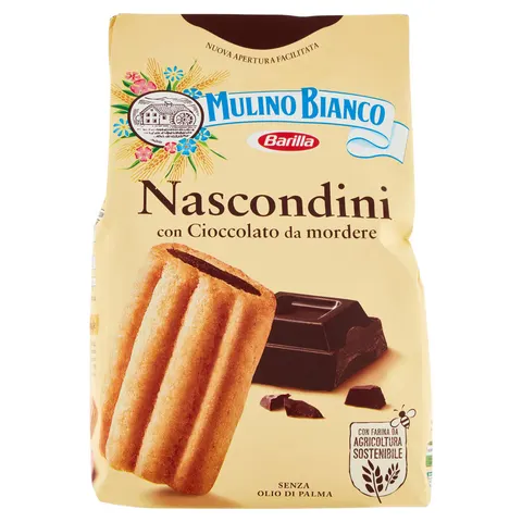 Ciastka kruche nadziewane czekoladą Nascondini Mulino Bianco 330 g