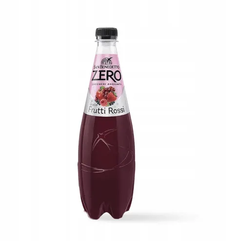 San Benedetto Frutti Rossi Zero - napój z czerwonych owoców bez cukru (750 ml)