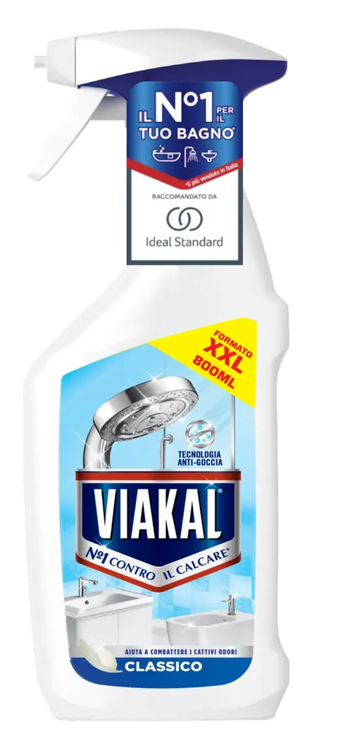 Viakal Classico Blu XXL - odkamieniacz w sprayu (800 ml)