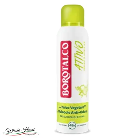 Dezodorant Cydr i Limonka Attivo Cedro & Lime Borotalco 150ml