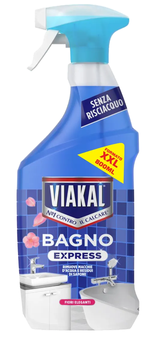 Viakal Bagno Express Fiori Eleganti - odkamieniacz w sprayu (800 ml)