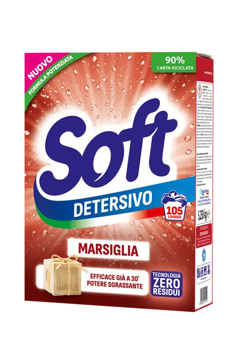 Soft Marsylia - proszek do prania (5,25 kg - 105 p)