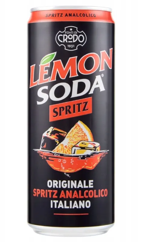 LemonSoda Spritz - gazowany napój bezalkoholowy (330 ml)