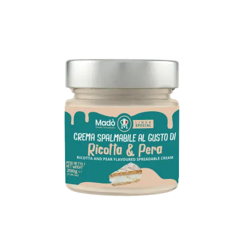 Mado Crema Ricotta Pera - krem do smarowania Ricotta i gruszka (200g)