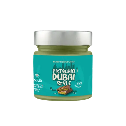 Mado Crema Pistachio Dubai Style - krem do smarowania dubajska czekolada (200g)