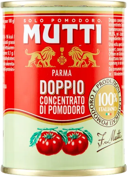 Koncentrat pomidorowy podwójny Mutti 140 g