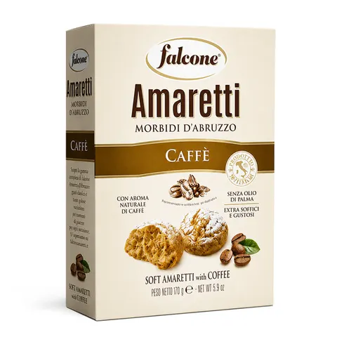 Falcone Amaretti Caffe - ciasteczka kawowe (170 g)