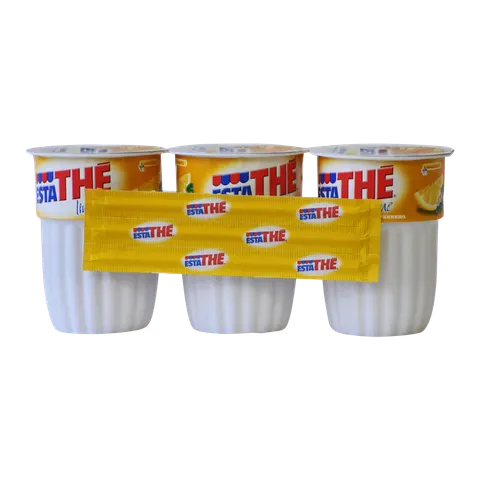 Estathe Limone - Cytrynowy napój herbaciany - 3 x kubek (3x200 ml)