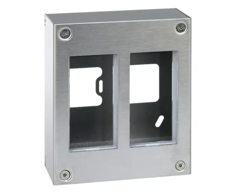 Obudowa natynkowa, METAL SIMON 500, 2×S500, 4×K45