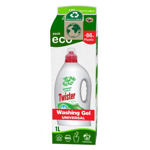 Żel do prania tkanin w kartonie UNIVERSAL TWISTER, 1 l