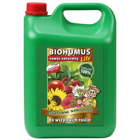 EKODARPOL BIOHUMUS Nawóz uniwersalny do wszystkich roślin, 5 l