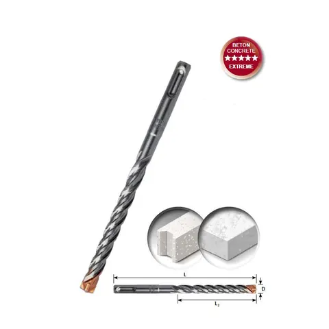 Wiertło do betonu SDS-PLUS fi 8x150x210 mm S4 S4SDS8210