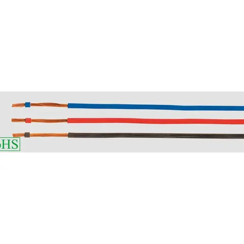 Przewód bezhalogenowy H07Z-K 16 450/750V, czarny, jednożyłowy, gumowy