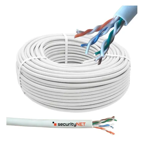 Kabel teleinformatyczny U/UTP kat. 5e PVC skrętka nieekranowana, opk=305m; DOM5EUTP, DOMNET securityNET