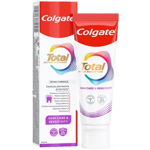 COLGATE Pasta do zębów Total Active Prevention Gum Care&Sensitivity, 75 ml