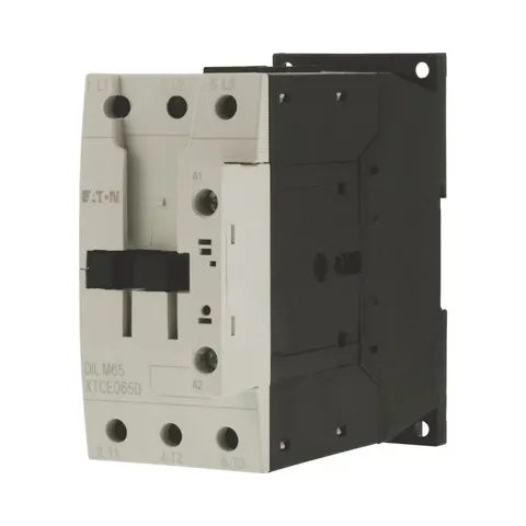 SStycznik mocy 3P 65A 30kW AC-3 400V, cewka 24-27VDC, zaciski śrubowe, DILM65(RDC24); 277908 EATON ELECTRIC