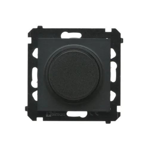 SIMON55 Ściemniacz do LED ściemnialnych, klawiszowy, 15-200 W, 230 V (moduł); Biały mat