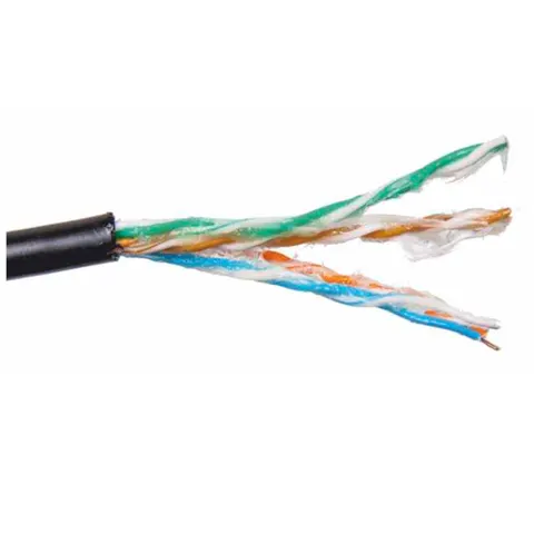 Kabel teleinformatyczny U/UTP kat. 5e PE zewnętrzny żelowany skrętka nieekranowana, SEC5EUTPG305, securityNET